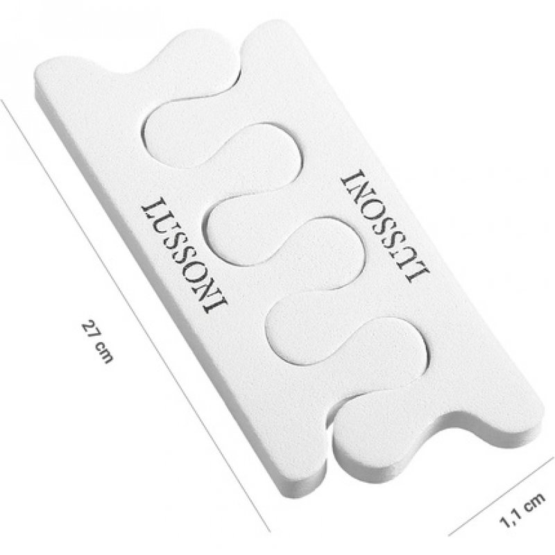 T4B LUSSONI Toe Separator for Pedicure and Nail Art Soft Foam