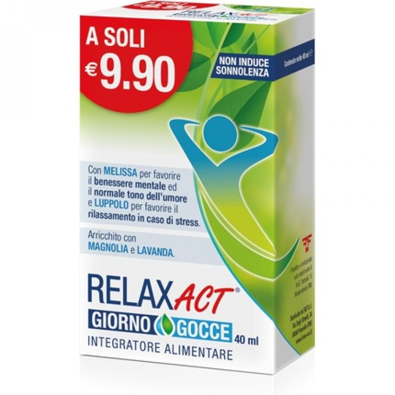 Linea Act Relax Act Day Drops Dietary Supplement 40ml