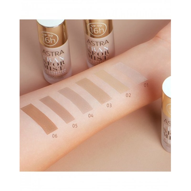 Trasformist Foundation and Concealer in Amber 0004