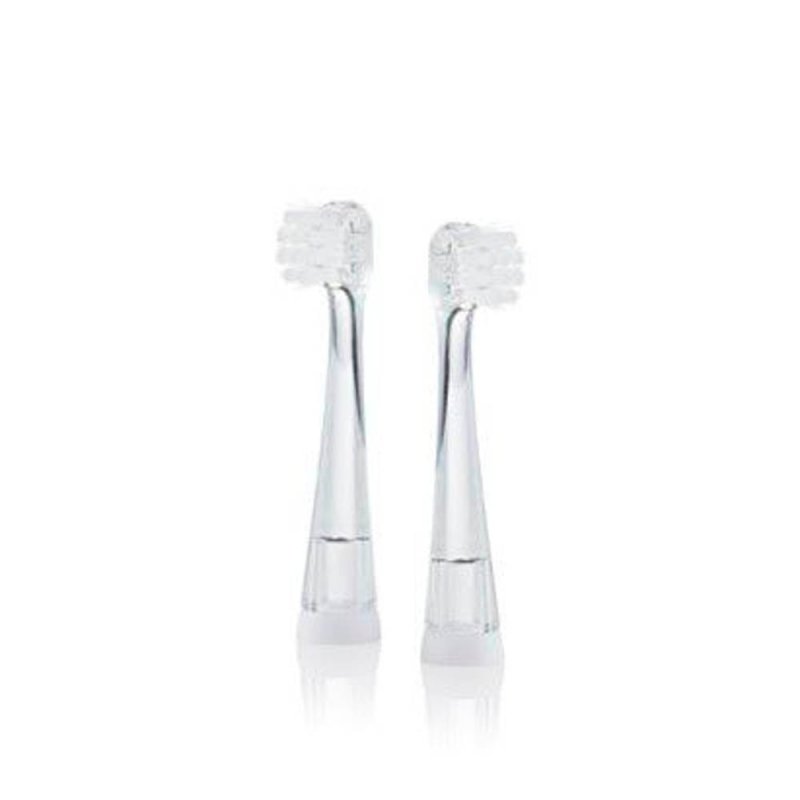Brush-Baby BRB052 toothbrush head 2 pc(s) Transparent