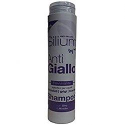 SILIUM Antigiallo Shampoo with Blueberry Oil for Hair Care 250ml