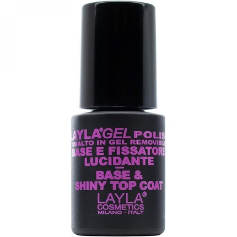 Layla Cosmetics 2-in-1 Gel Nail Polish Base and Top Coat 0.01L