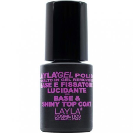 Layla Cosmetics 2-in-1 Gel Nail Polish Base and Top Coat 0.01L