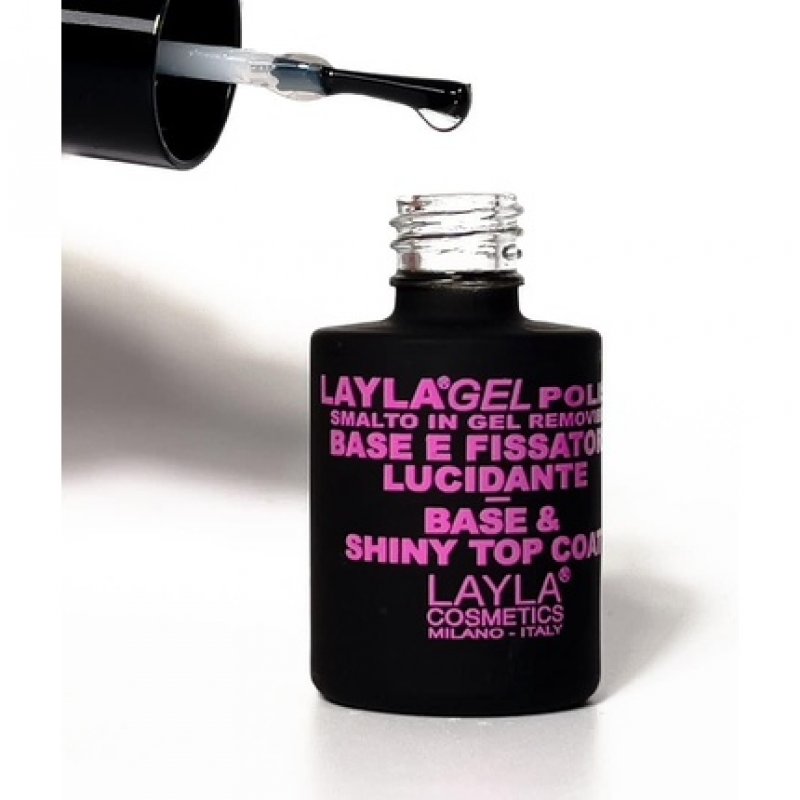 Layla Cosmetics 2-in-1 Gel Nail Polish Base and Top Coat 0.01L