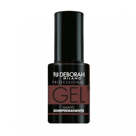 Deborah Milano Professional Nail Polish 27 Cappuccino Plumping Effect Long-lasting 4.5ml