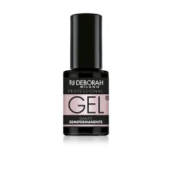 Deborah Milano Professional Semi-Permanent Nail Polish 05 Cashmere Pink Plumping Effect Long Lasting 4.5ml