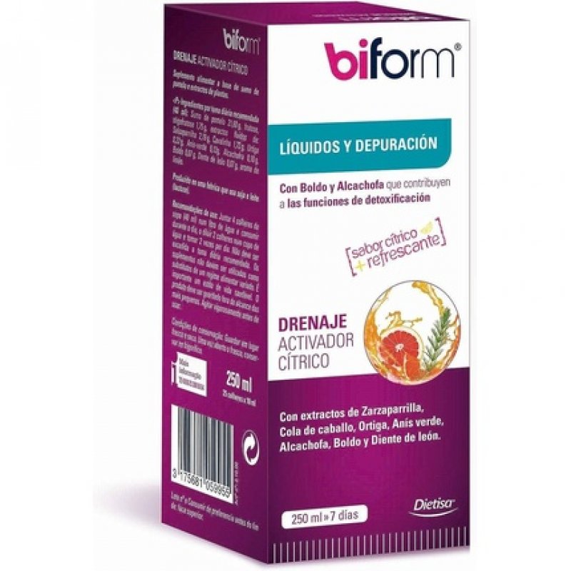 BIFORM Citric Drainage Activator without Fucus 250ml