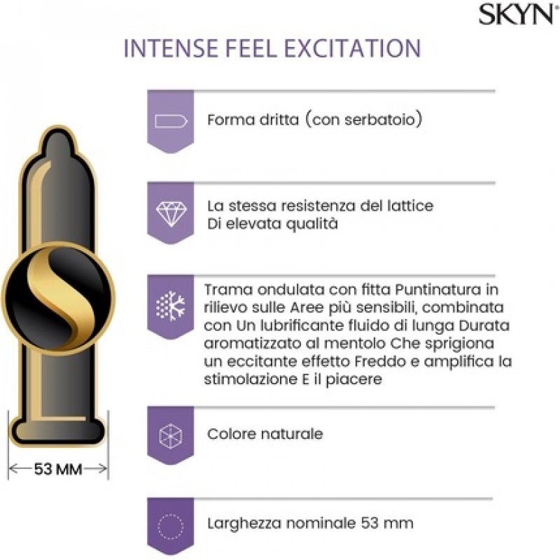 Skyn Intense Feel Condoms 6 Pieces