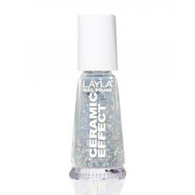 Layla Cosmetics Smalto Layla Ceramic Effect vernis à ongles 10 ml Gris Gloss