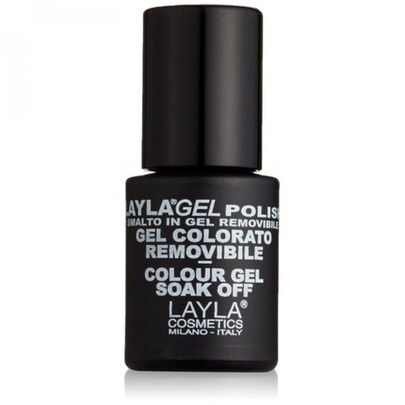 Layla Cosmetics Laylagel Polish Color Black 0.01L