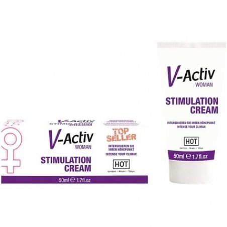 HOT V-Activ Stimulation Cream for Women 50ml