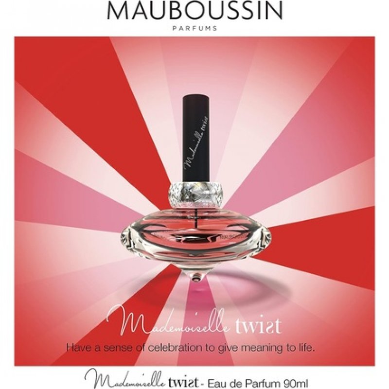 Mauboussin Mademoiselle Twist Eau de Parfum for Women Floral Oriental Gourmand Scents 90ml