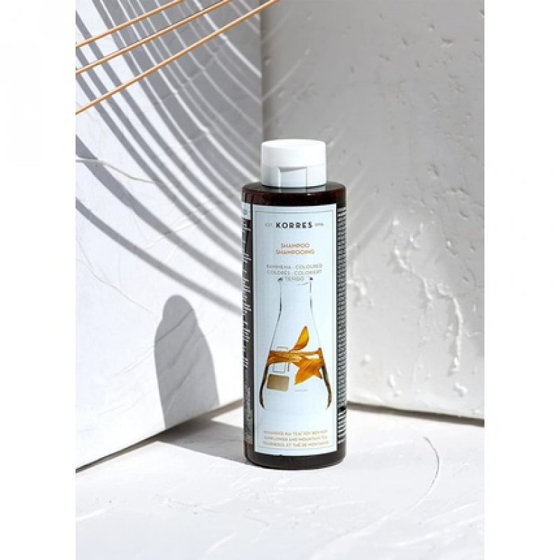 Korres Sunflower and Mountain Tea Shampoo for Colored Hair 250ml
