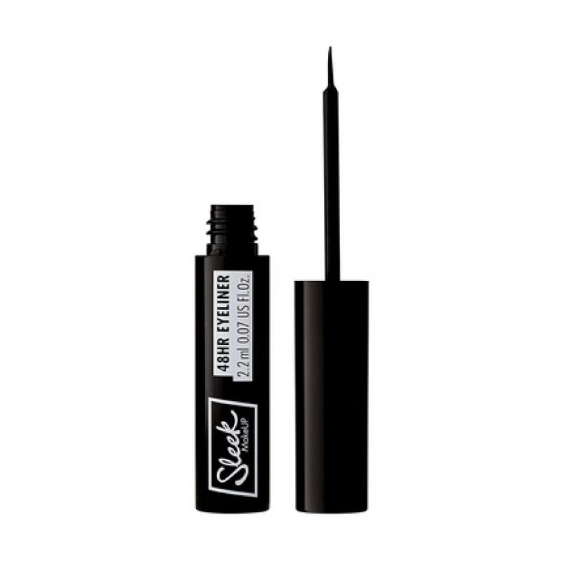 Sleek MakeUp 48HR Liquid Eyeliner Black 2ml