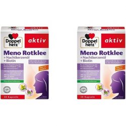 Doppelherz Meno Red Clover Evening Primrose Oil Biotin Nutrients for Women in Menopause with Plant Isoflavones 30