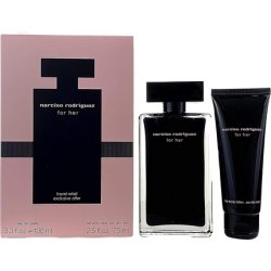 Narciso Rodriguez For Her Eau de Toilette 100ml and B/L 75ml Gift Set