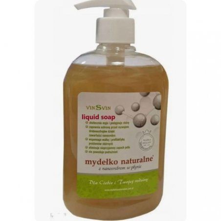 VinSvin Natural Liquid Soap with Nanosilver 500ml