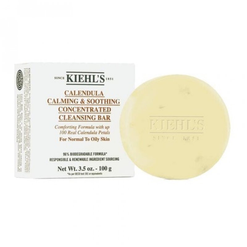 Kiehl's Calendula Calming & Soothing Concentrated Facial Cleansing Bar 3.5oz