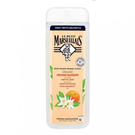 Le Petit Marseillais Creamy Shower Gel Organic Orange Blossom 400ml