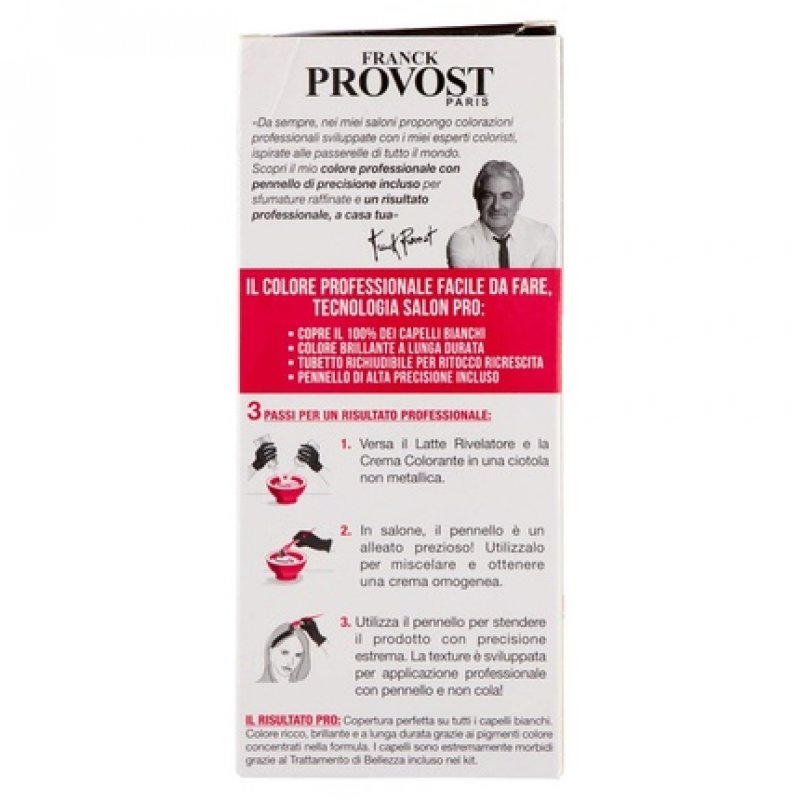Franck Provost Professional Hair Color at Home Dark Brown