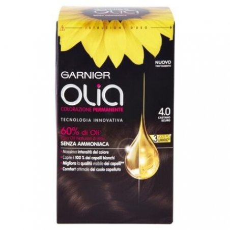 Garnier Olia Ammonia Free Hair Dye N. 4.0 Dark Brown