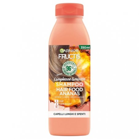 Garnier Fructis Hair Food Pineapple Shampoo for Brightening Long and Dull Hair 350ml