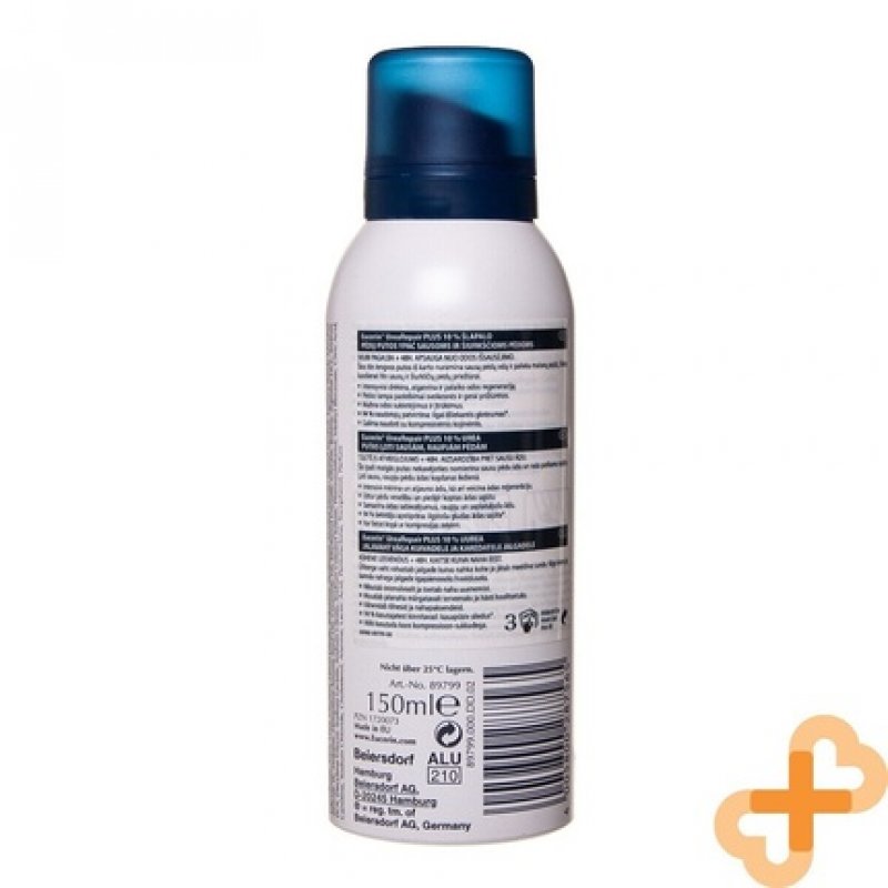 Eucerin Urearepair 10% Urea Foot Foam Extra Dry Cracked Feet 150ml