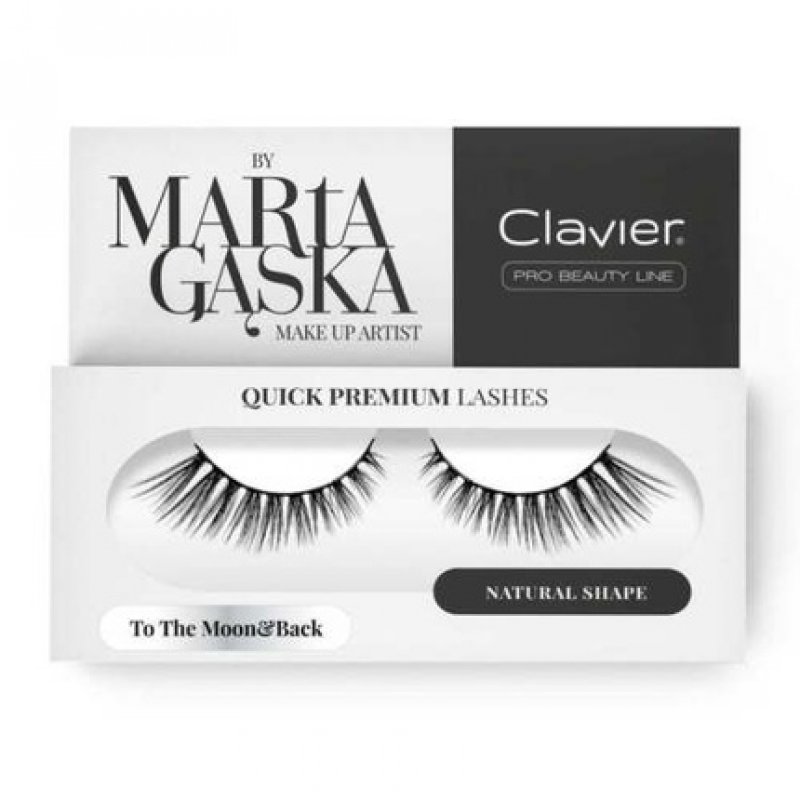 Quick Premium Lashes Strip Eyelashes To The Moon Back 801