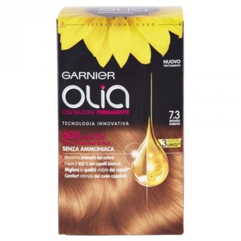 Garnier Olia Ammonia Free Hair Dye N. 7.3 Golden Blonde