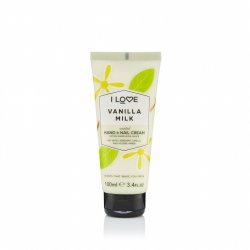 I Love Signature Vanilla Milk Rejuvenating Hand and Nail Cream with Shea Butter and Organic Coconut Oil 100ml
