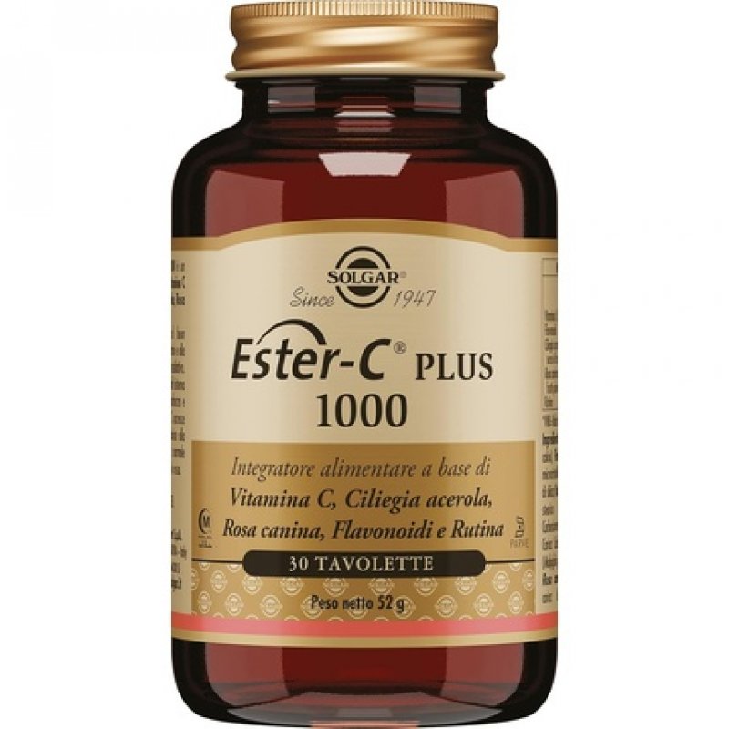 Solgar Ester-C Plus 1000 30 Tablets