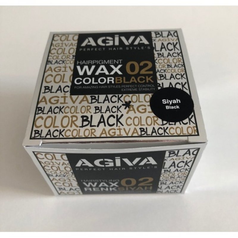 AGIVA Color Wax 02 Black 120g