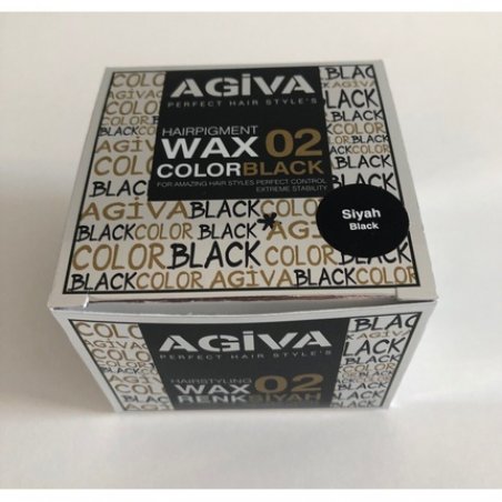 AGIVA Color Wax 02 Black 120g