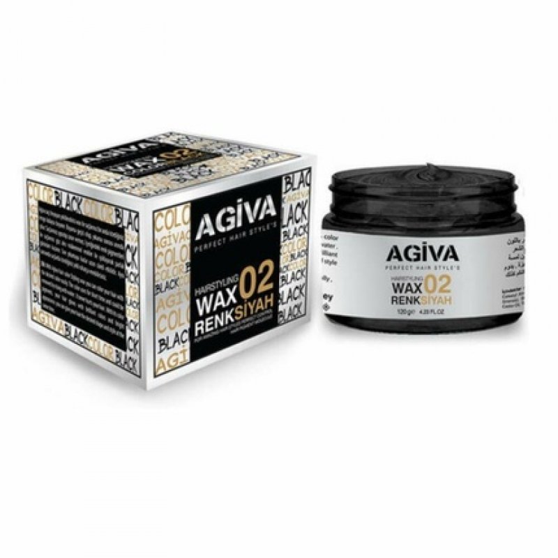 AGIVA Color Wax 02 Black 120g
