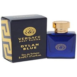 Versace Dylan Blue Mini Eau de Toilette Splash for Men 0.17 Ounce