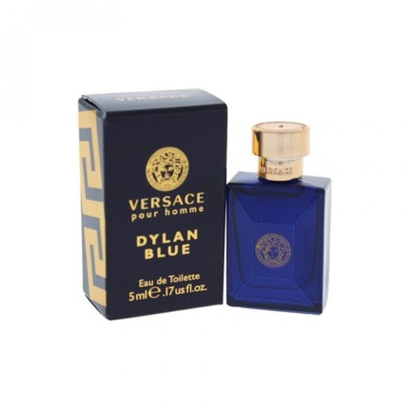 Versace Dylan Blue Mini Eau de Toilette Splash for Men 0.17 Ounce