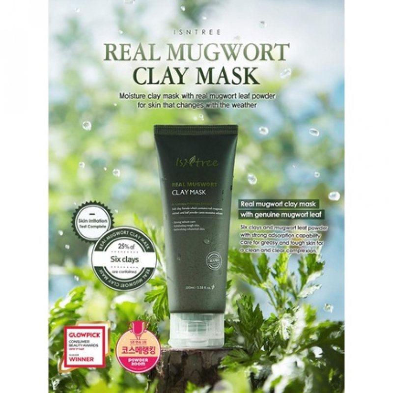Real Mugwort Calming Clay Mask