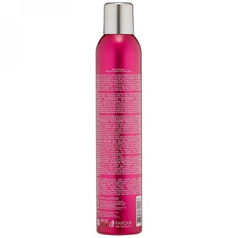 Chi Miss Universe Style Illuminate Rock Your Crown Firm Hair Spray 10oz