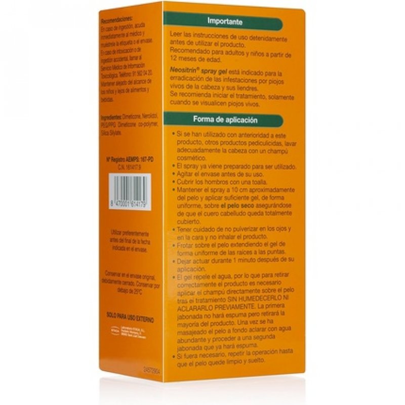 Neositrin 1 Spray Gel