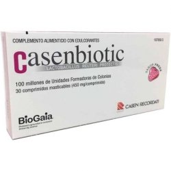 Casen Recordati Casenbiotic 30 Comp Strawberry Flavor