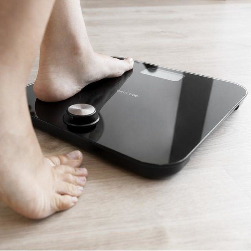 Cecotec Surface Precision EcoPower 10000 Healthy Rectangle Black Electronic personal scale