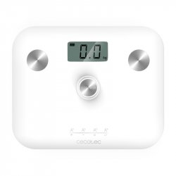 Cecotec 04252 personal scale Square White Electronic personal scale