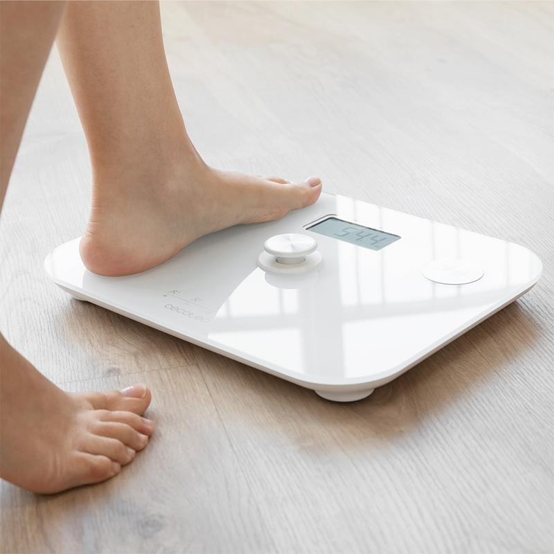 Cecotec 04252 personal scale Square White Electronic personal scale