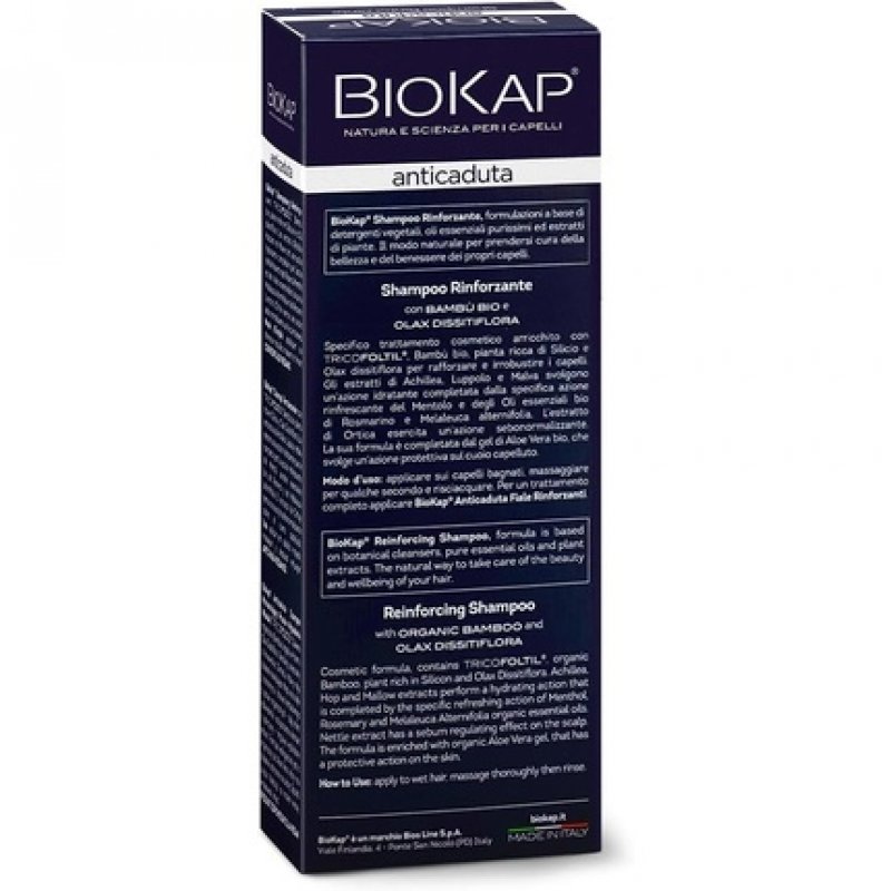 Biokap Anticaduta Reinforcing Shampoo 200ml