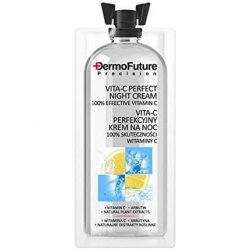 DERMOFUTURE Anti-Wrinkle Lightening Night Cream with Vitamin C 12ml