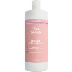 Wella Invigo Blonde Recharge Cool Neutralizing Shampoo 1000ml