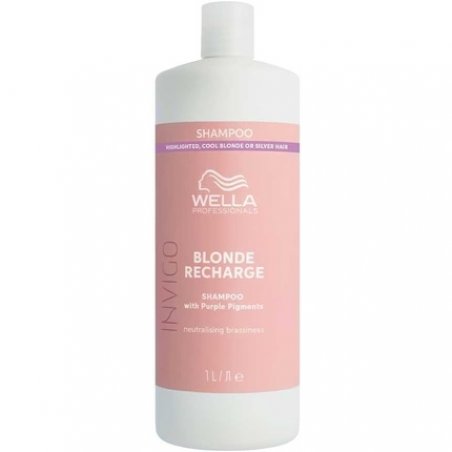 Wella Invigo Blonde Recharge Cool Neutralizing Shampoo 1000ml