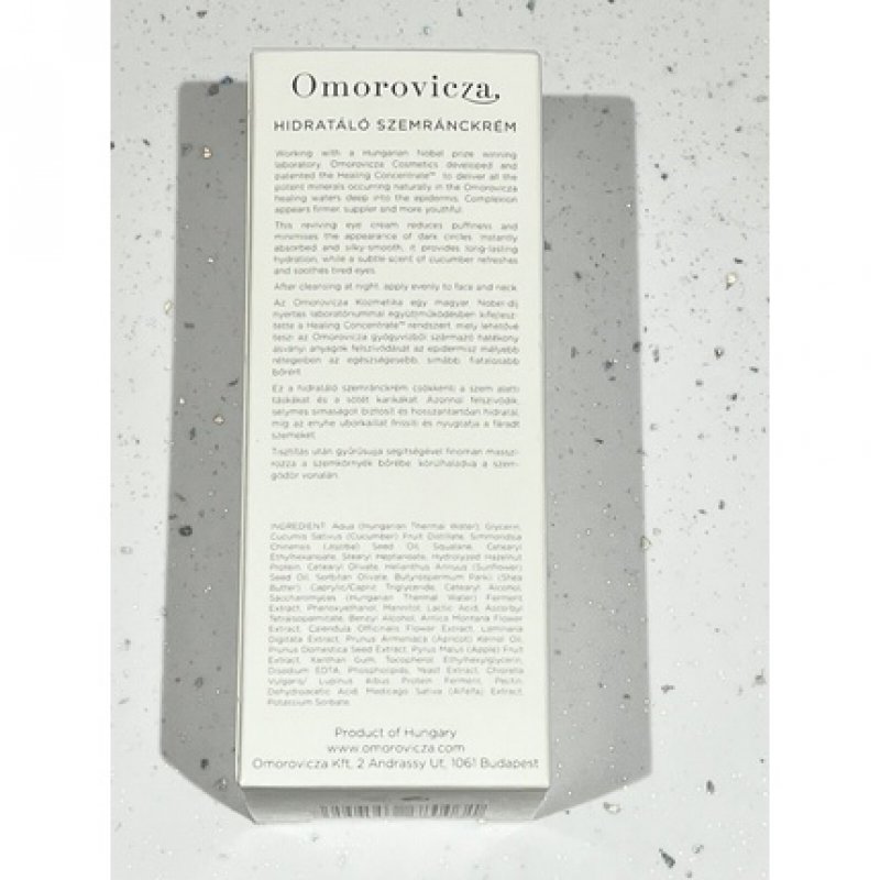 Omorovicza Budapest Reviving Eye Cream 15ml - Brand New in Box, Cruelty Free