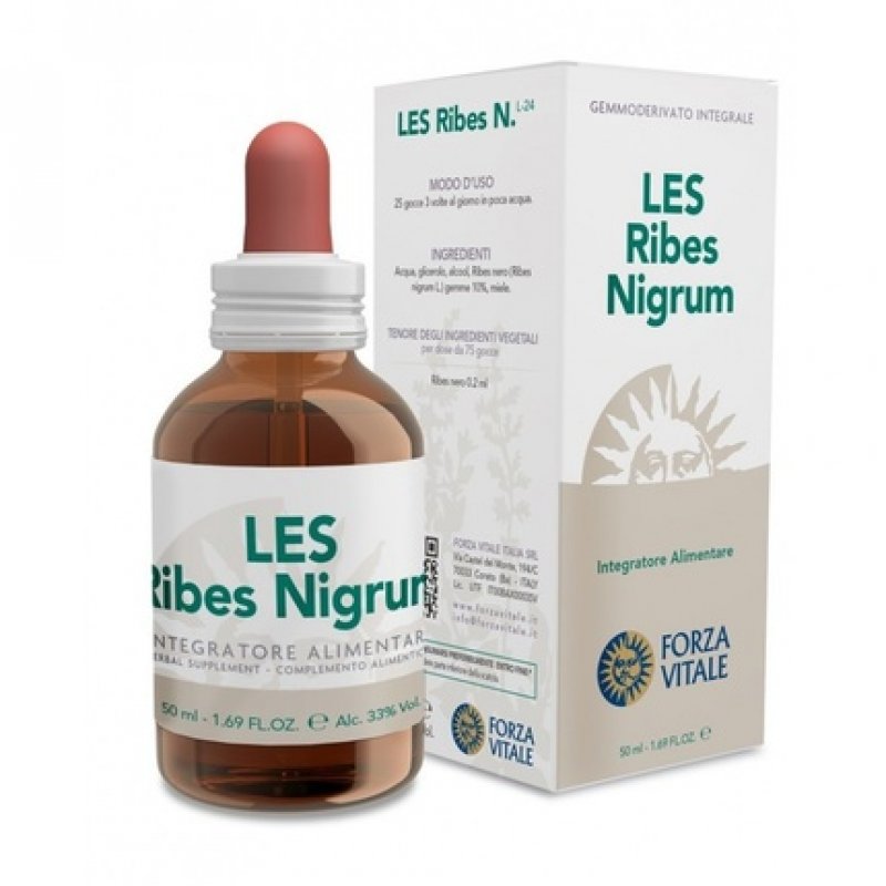 FORZA VITALE Les Ribes Nigrum Supplement for Respiratory Tract Health 50ml