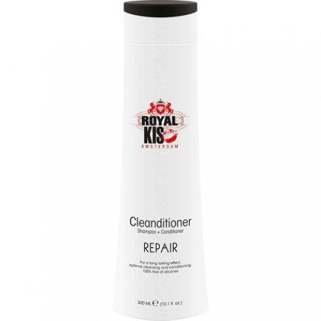 Royal KIS Repair Cleanditioner 2 in 1 Shampoo and Conditioner 300ml for Damaged and Chemically Treated Hair with